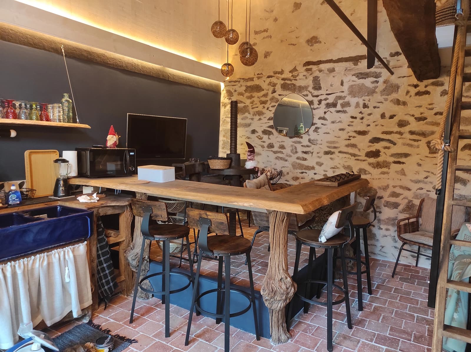 Espace Gîte charmant dans un ancien pressoir - 2