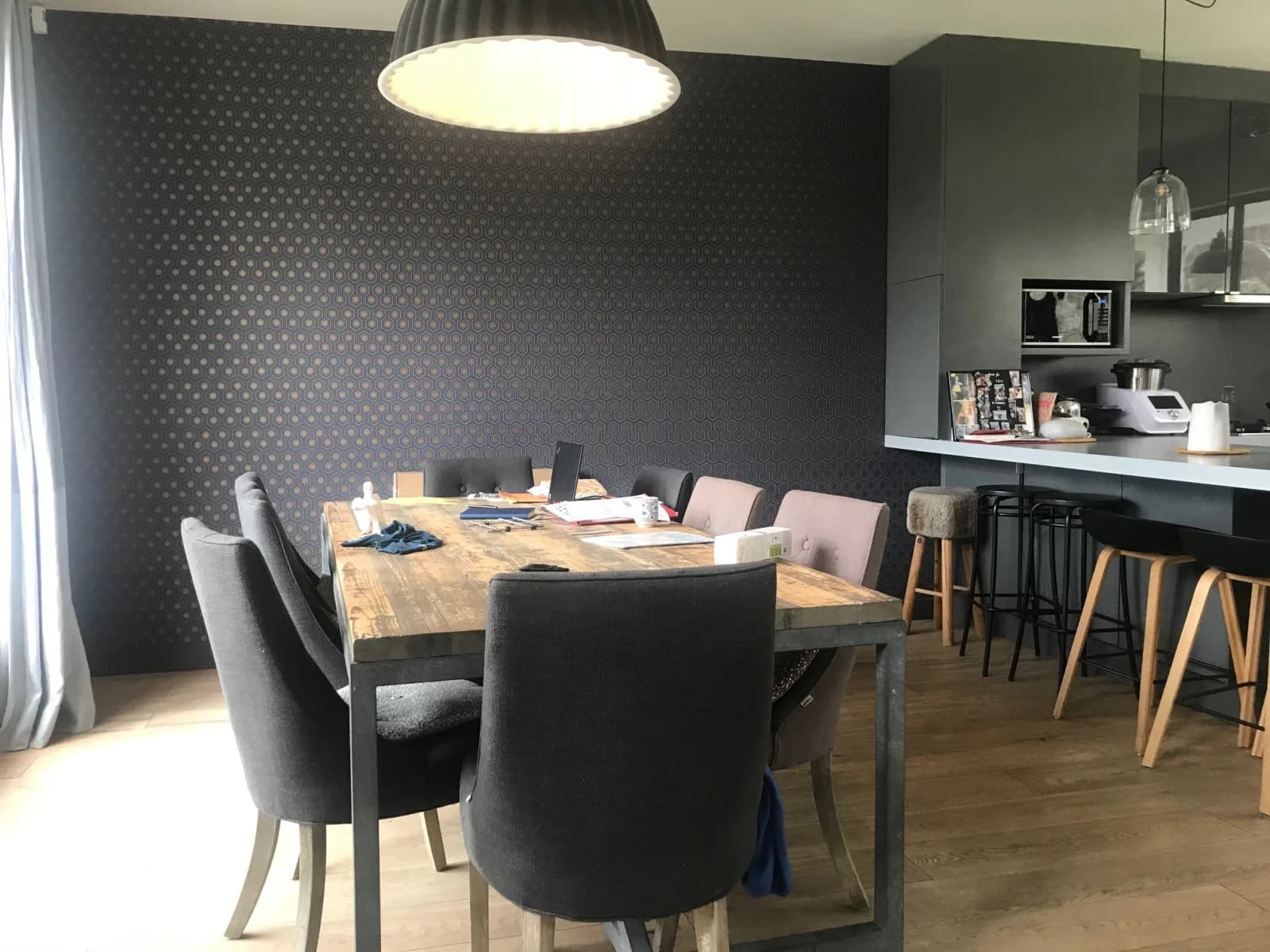 Salle de réunion dans Belle maison d'architecte au design contemporain - 1