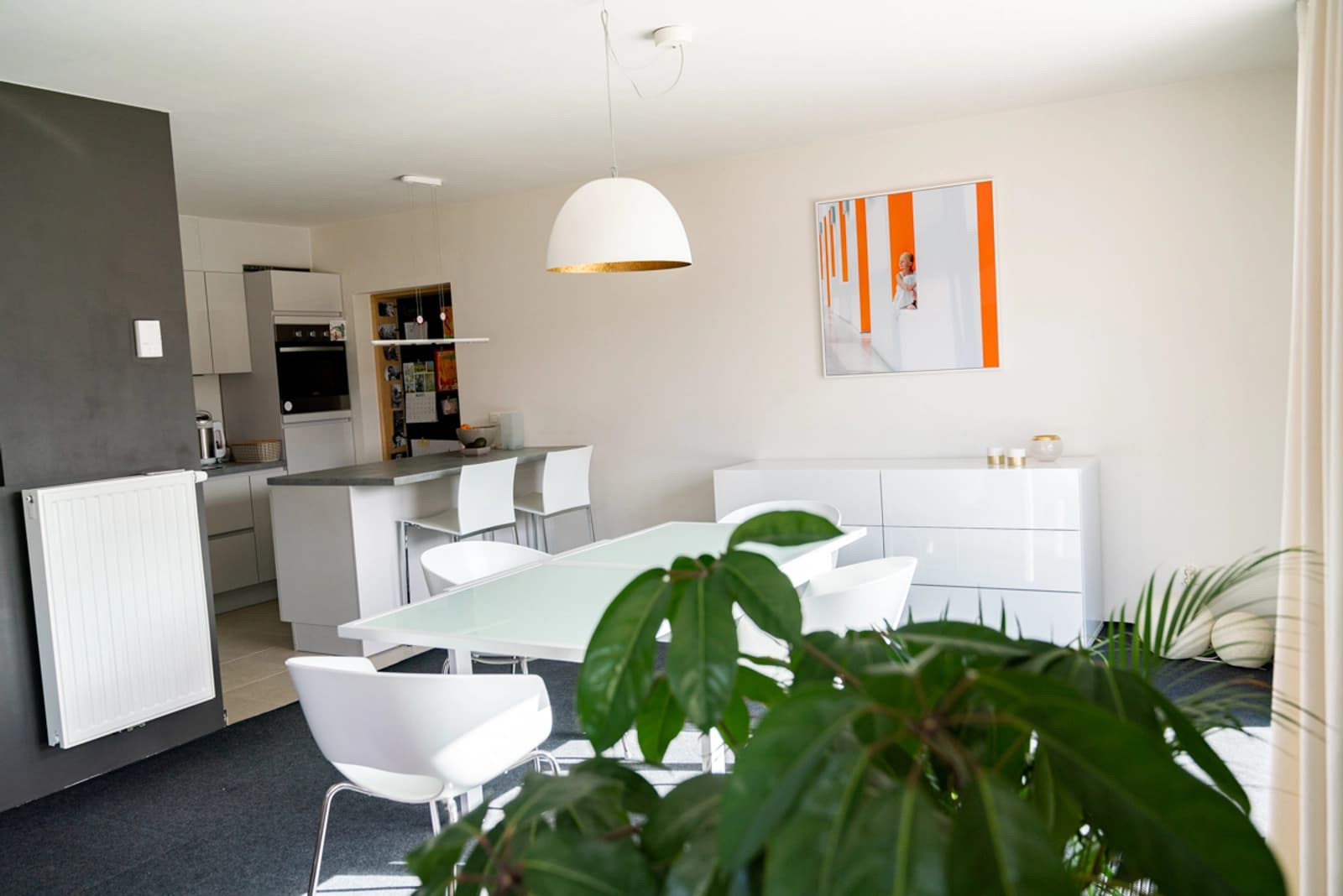Salle de réunion dans Maison baignée de lumière en pleine nature - 1