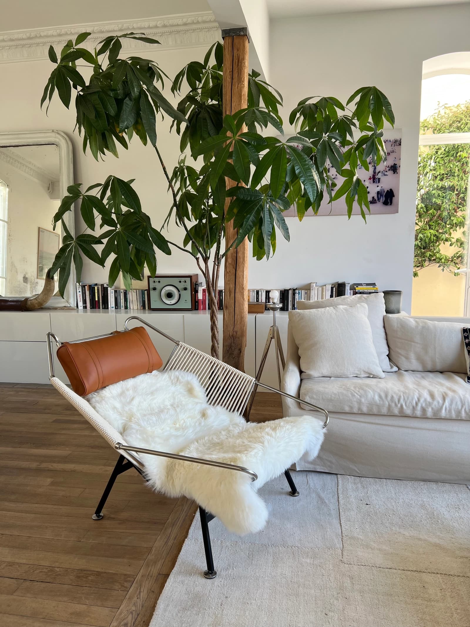 Salon dans Meulière claire et accueillante, un véritable cocon - 1