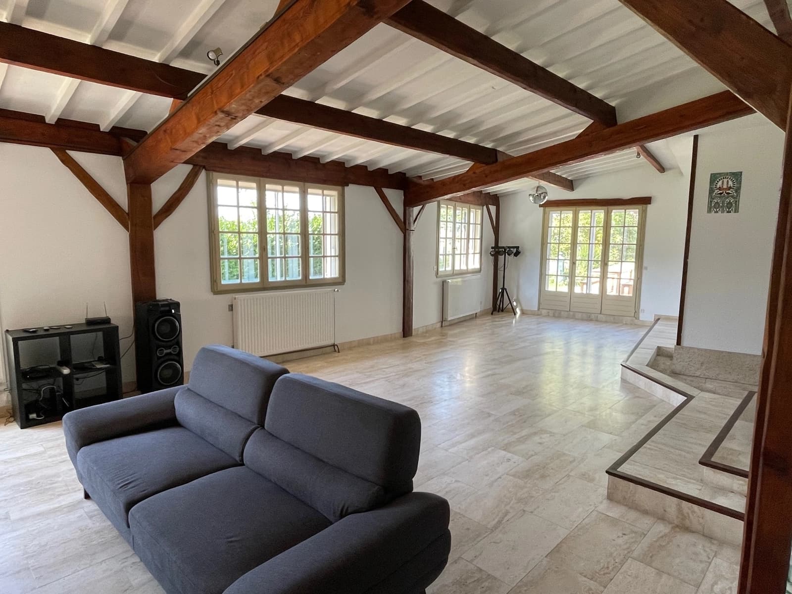 Living room in Le ranch des Bois - 1