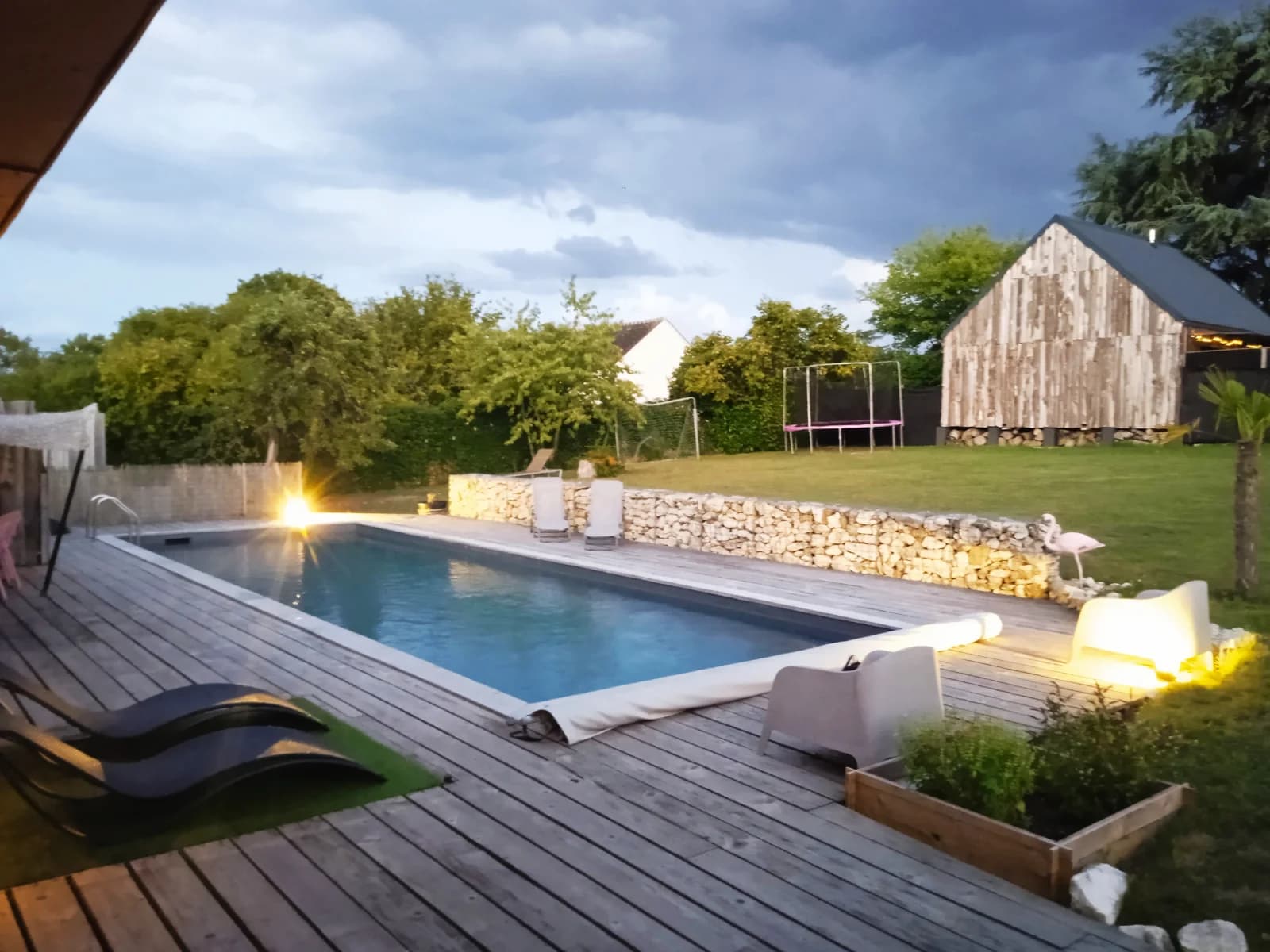 Espace Villa contemporaine avec piscine - 1
