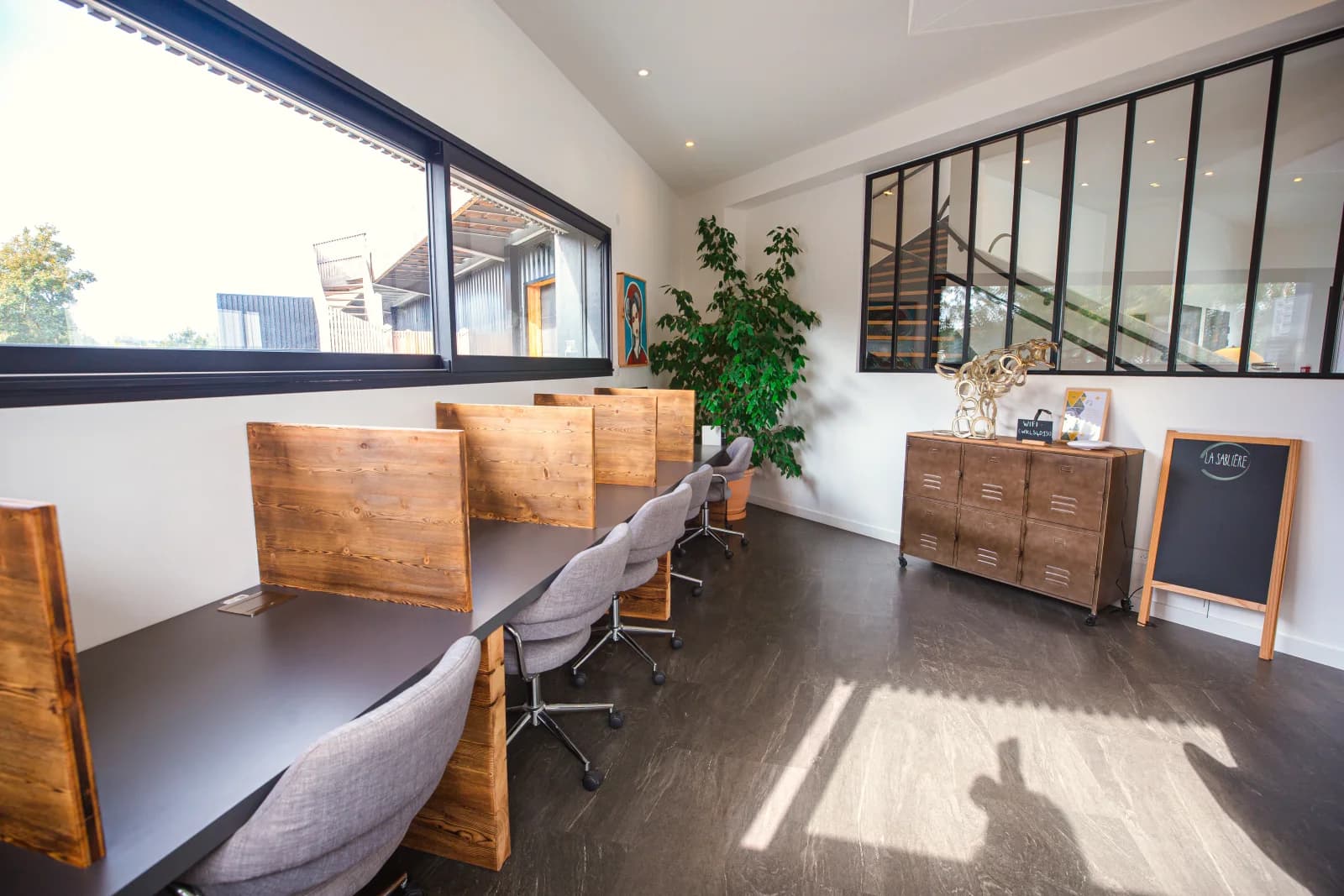 Space Workspace and rooftop - 2