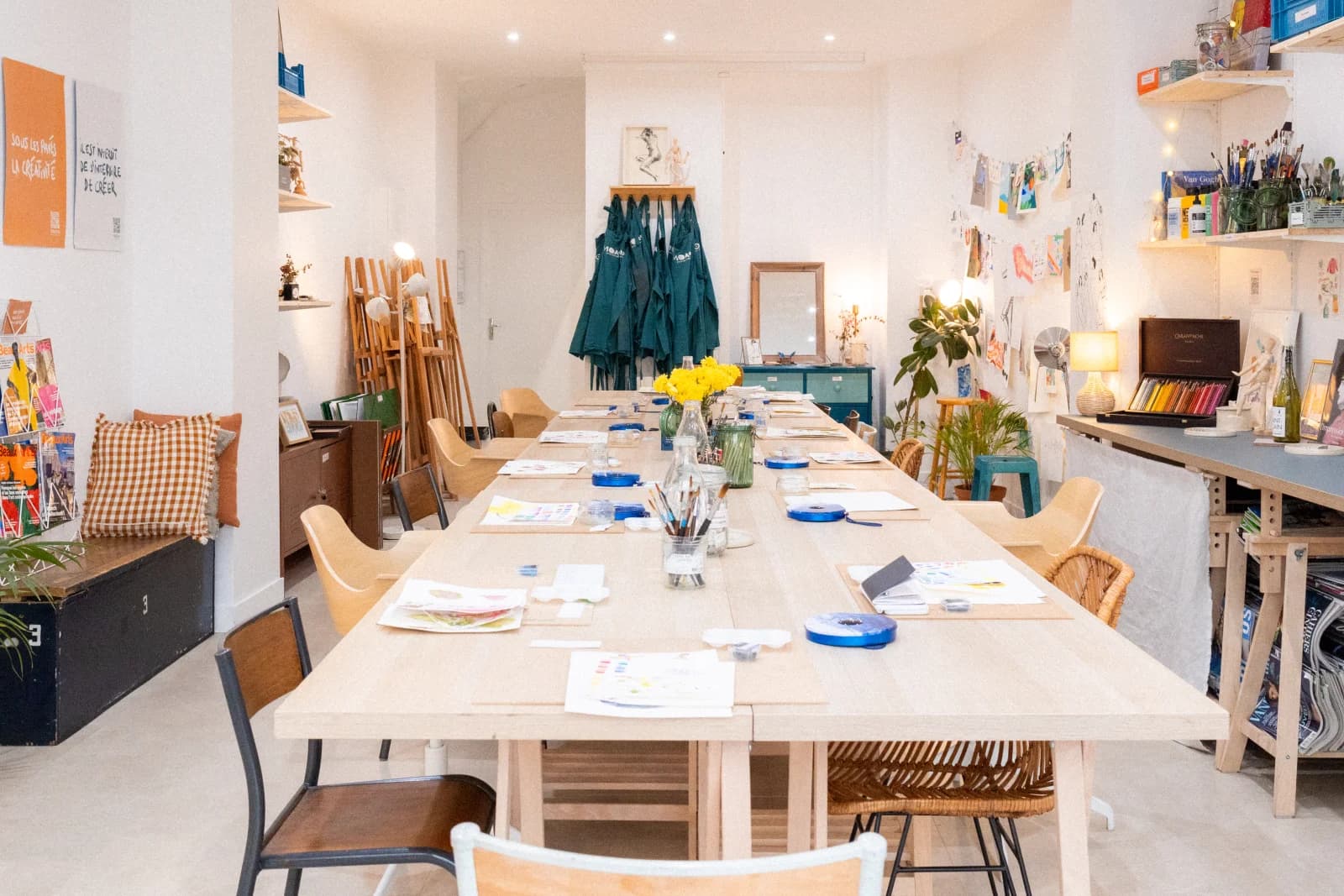 Space Artist's studio in the heart of the 10th arrondissement - 0