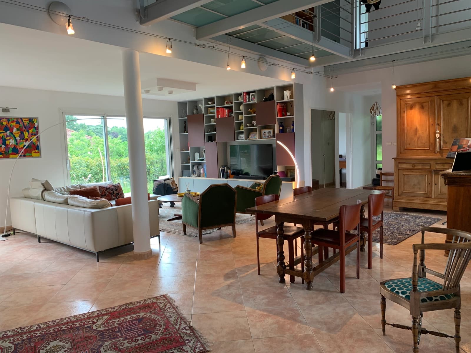 Meeting room in Large villa with indoor pool and garden - 0
