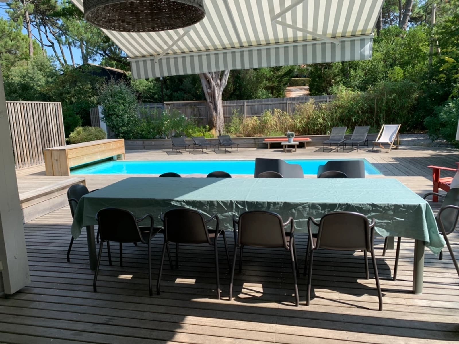 Salle de réunion dans Villa de charme authentique au Cap Ferret, un joyau - 1