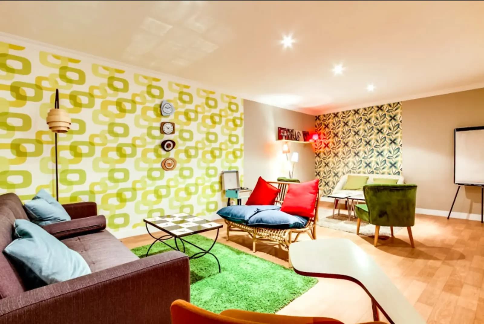 Living room in Espace vintage Saint Martin Beaubourg - Uptown - 0