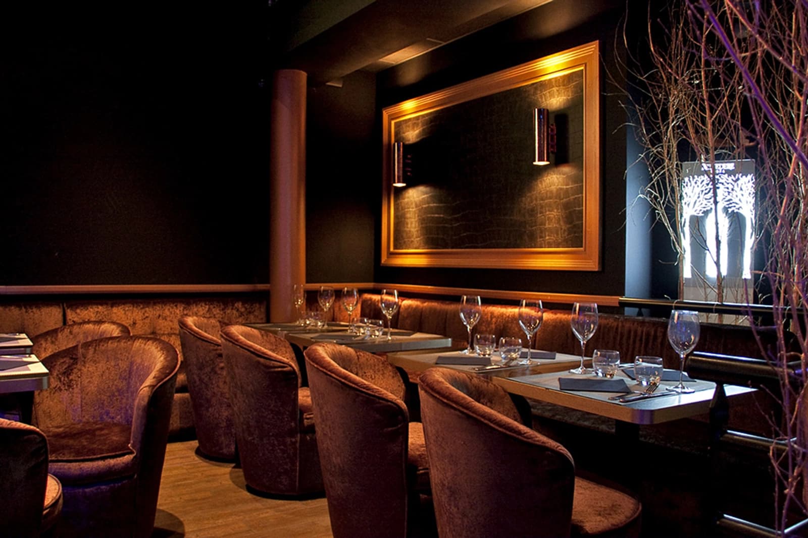 Salle de réunion dans Club - Restaurant - Lounge à l'ambiance chaleureuse - 1