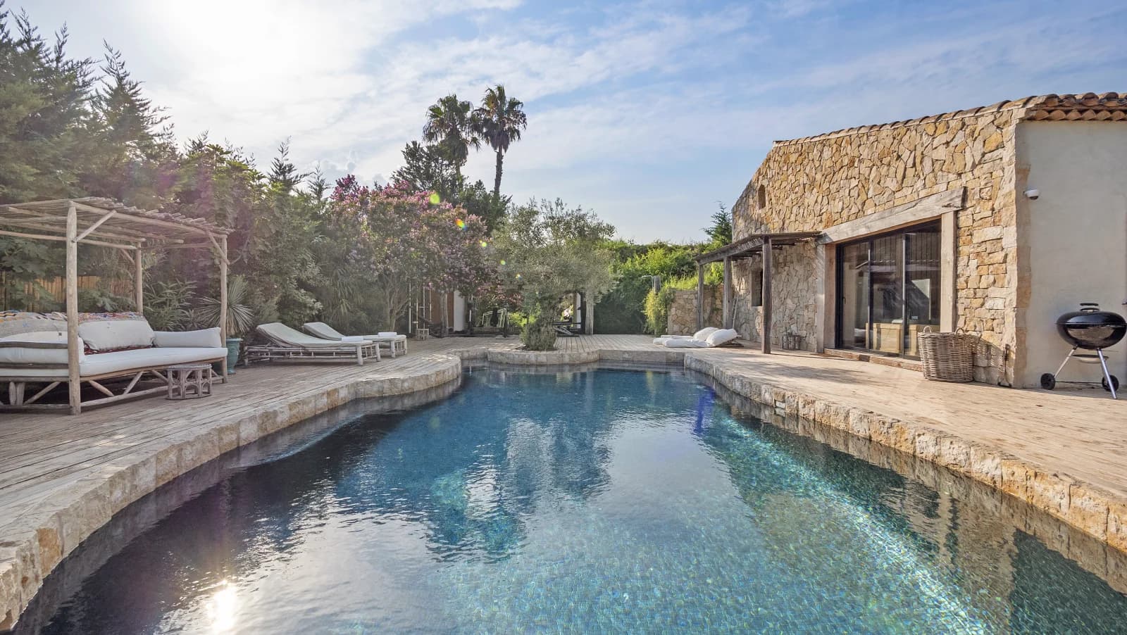 Espace St-Tropez: villa bohème-chic avec vue sur le Golfe - 1
