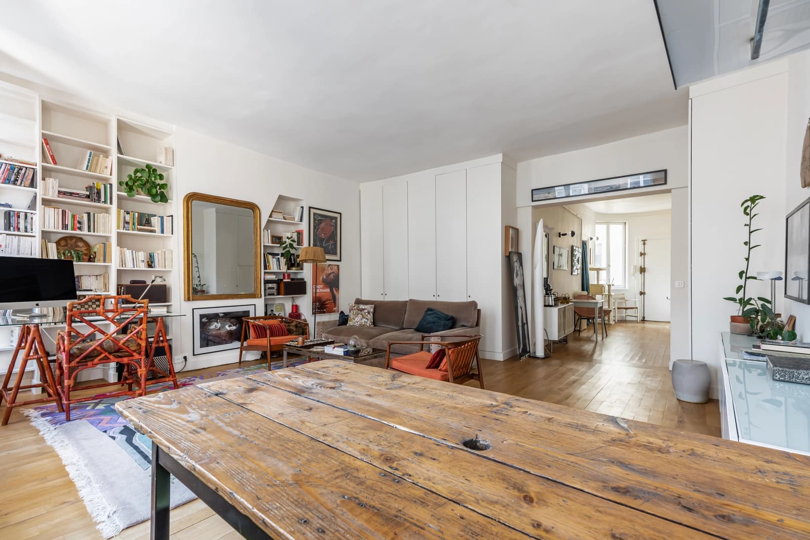 Salle de réunion dans Beaubourg: sublime deux-pièces lumineux et cosy - 1