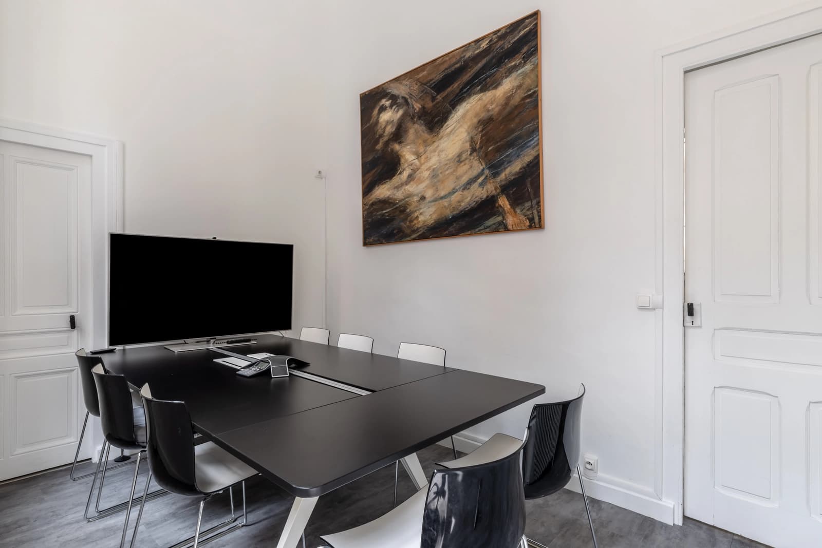 Salle de réunion dans Appartement haussmannien d'exception quartier Foch - 0