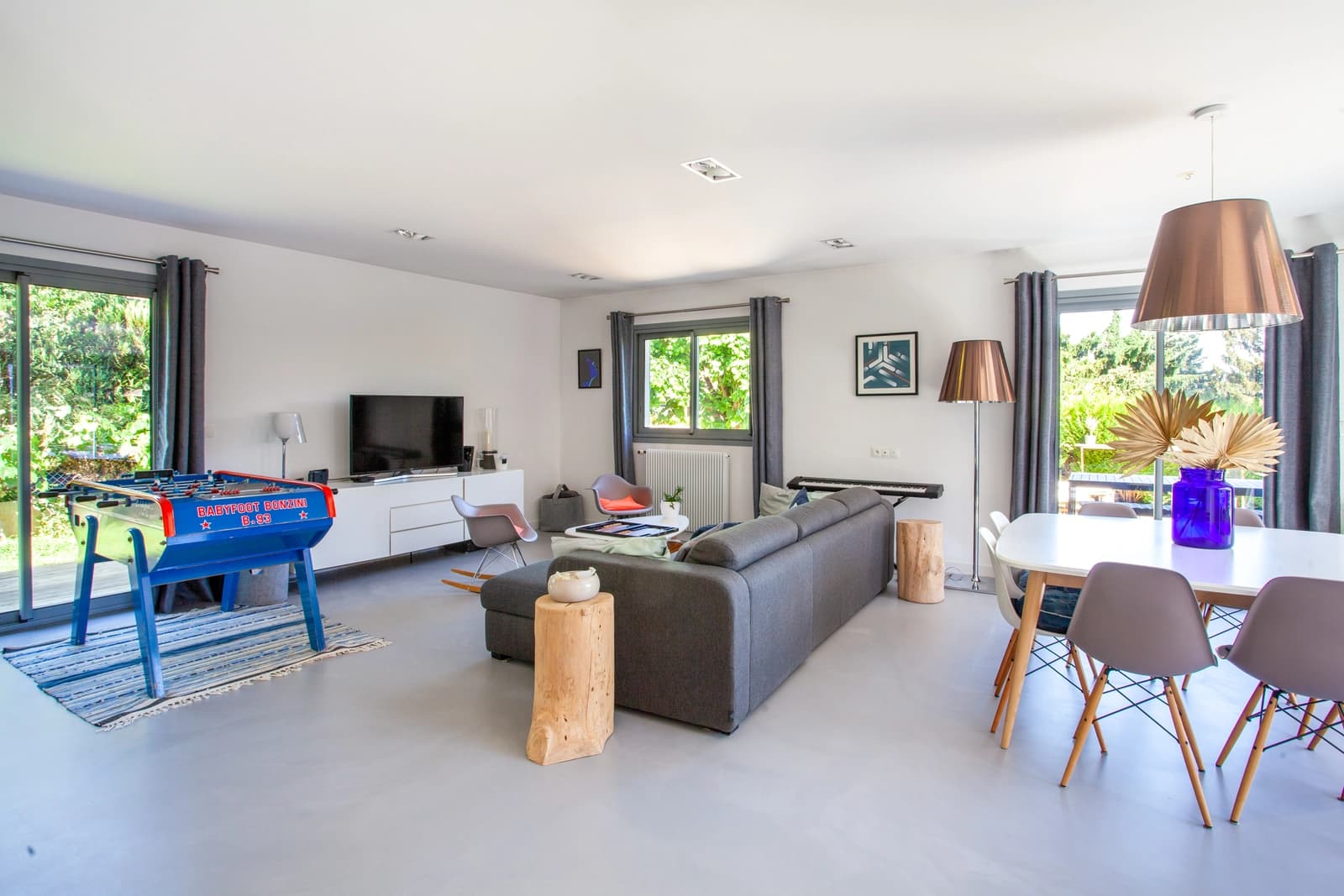 Salle de réunion dans Refuge de verdure abritant une demeure de charme - 0