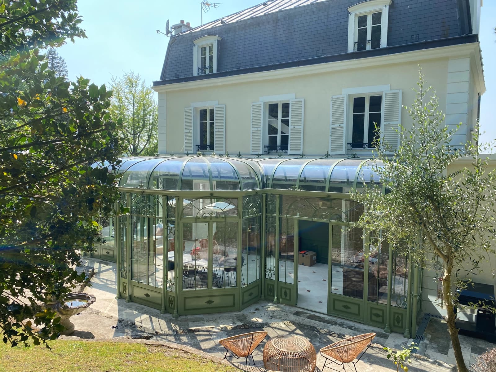 Salle de réunion dans Maison de charme avec sa véranda lumineuse et cosy - 0