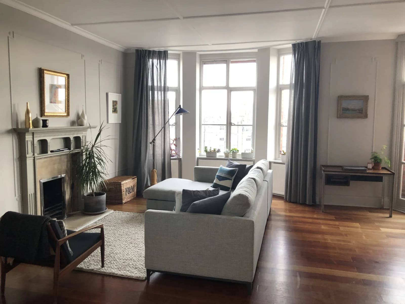 Salon dans Penthouse avec vue superbe au coeur de Londres - 1