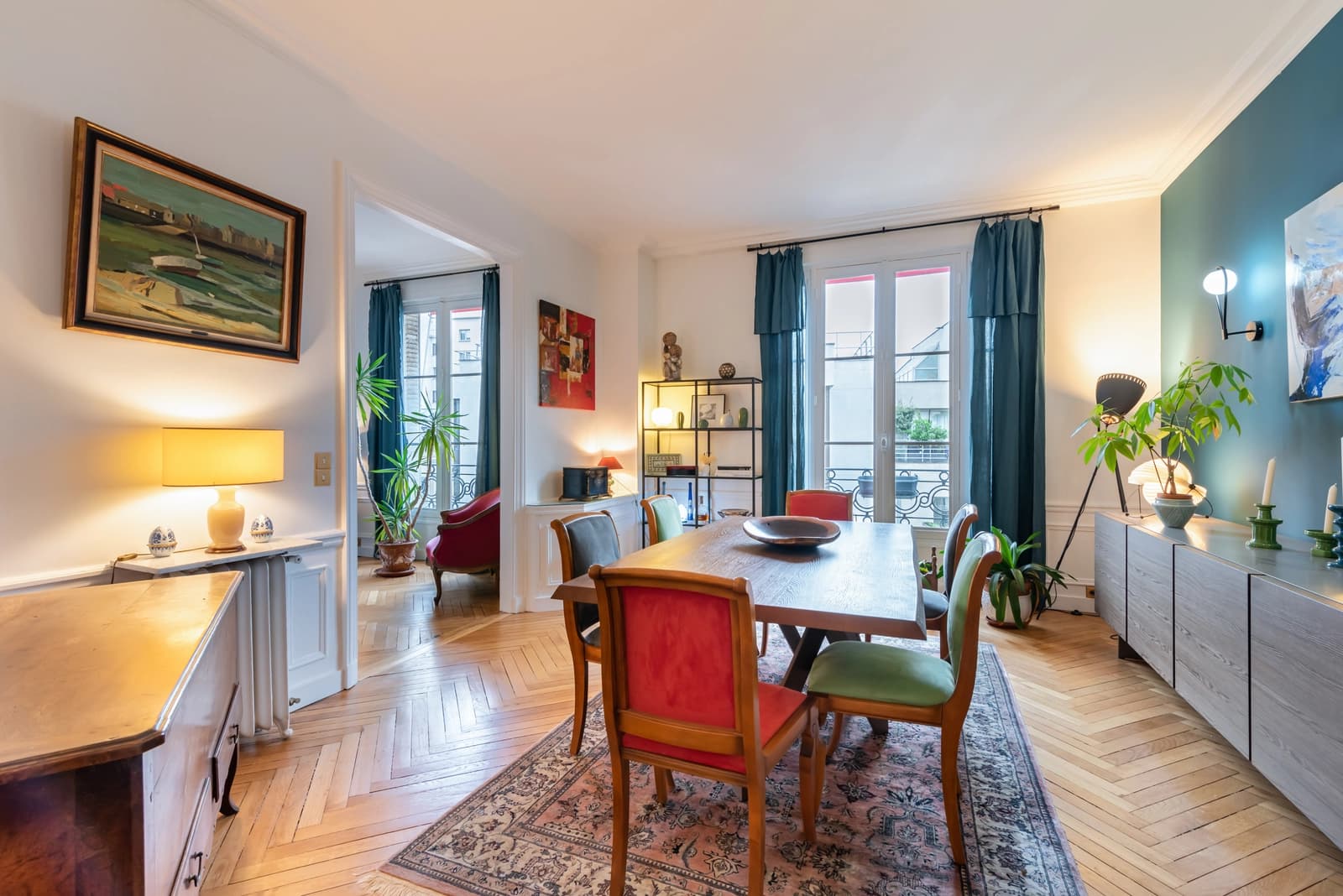 Meeting room in Apartment La Muette - 1