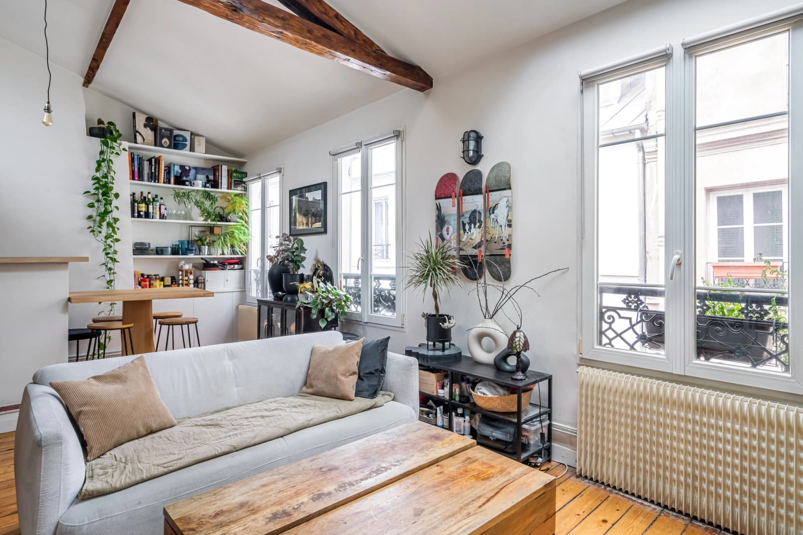 Espace Appartement poutres et charme à Pigalle - 0