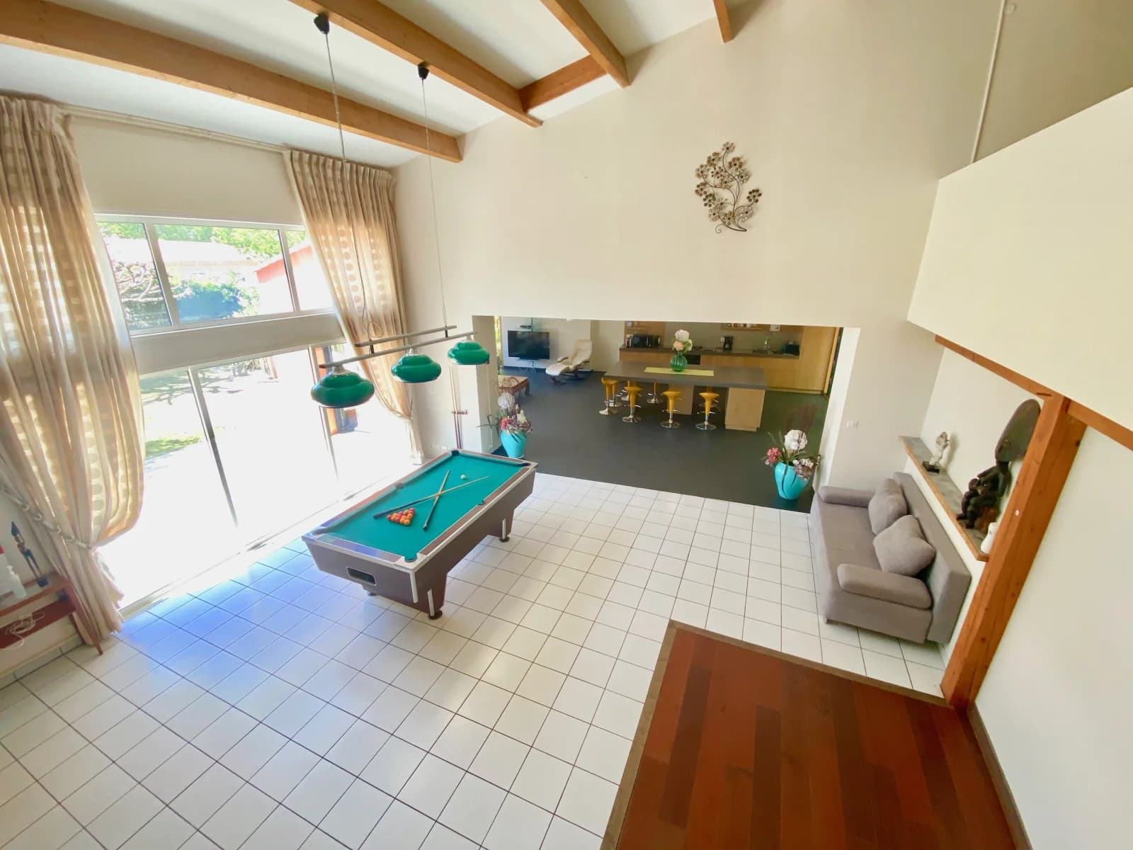 Bedroom in Atypical villa with swimming pool - 1
