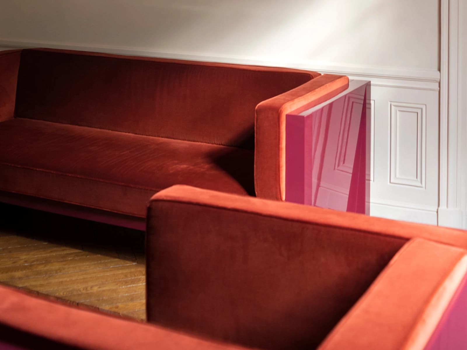 Salon dans Appartement d'exception, luxe et design contemporain - 1