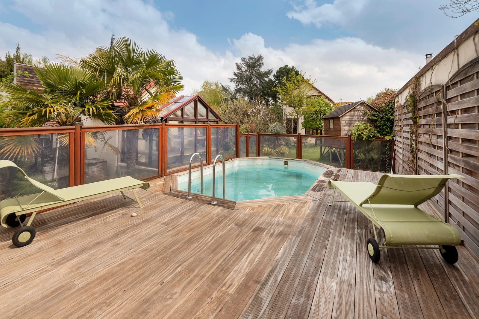Salle de réunion dans Sublime demeure contemporaine avec sa piscine privée - 1