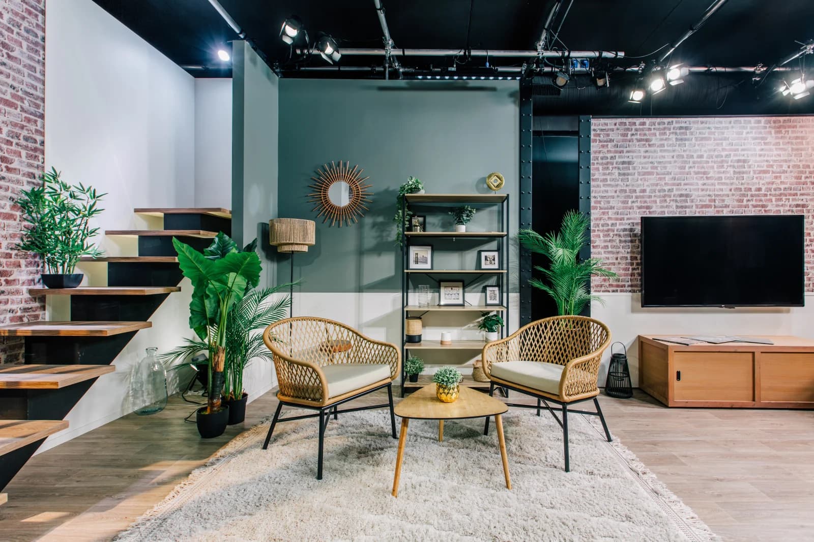 Space An urban loft, decorated and equipped - 0