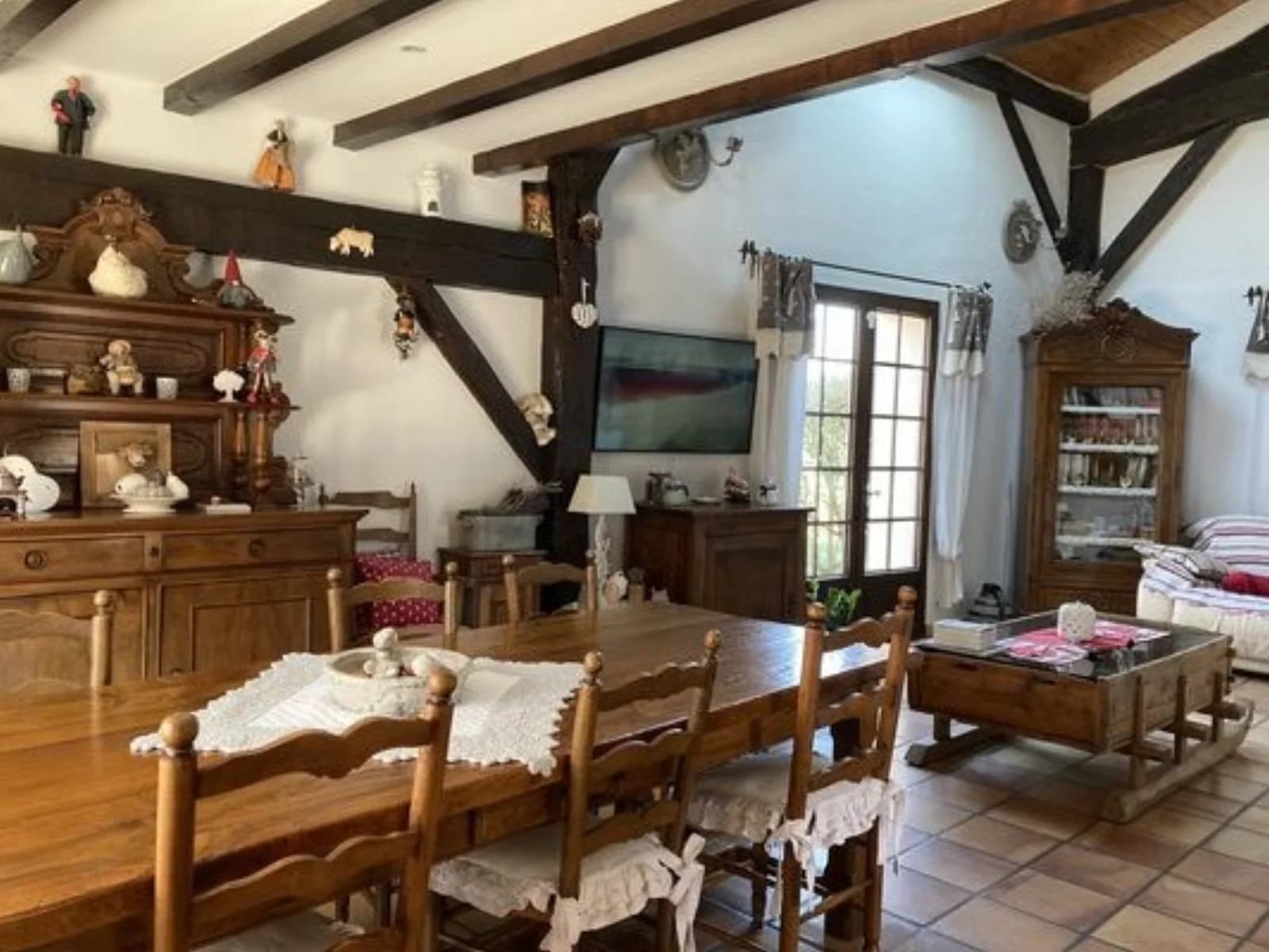 Salle de réunion dans Maison de caractère authentique au coeur de la campagne - 1