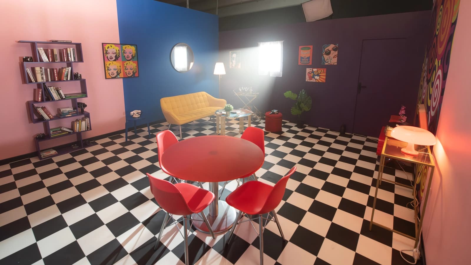 Space Colorful vintage studio apartment - 0