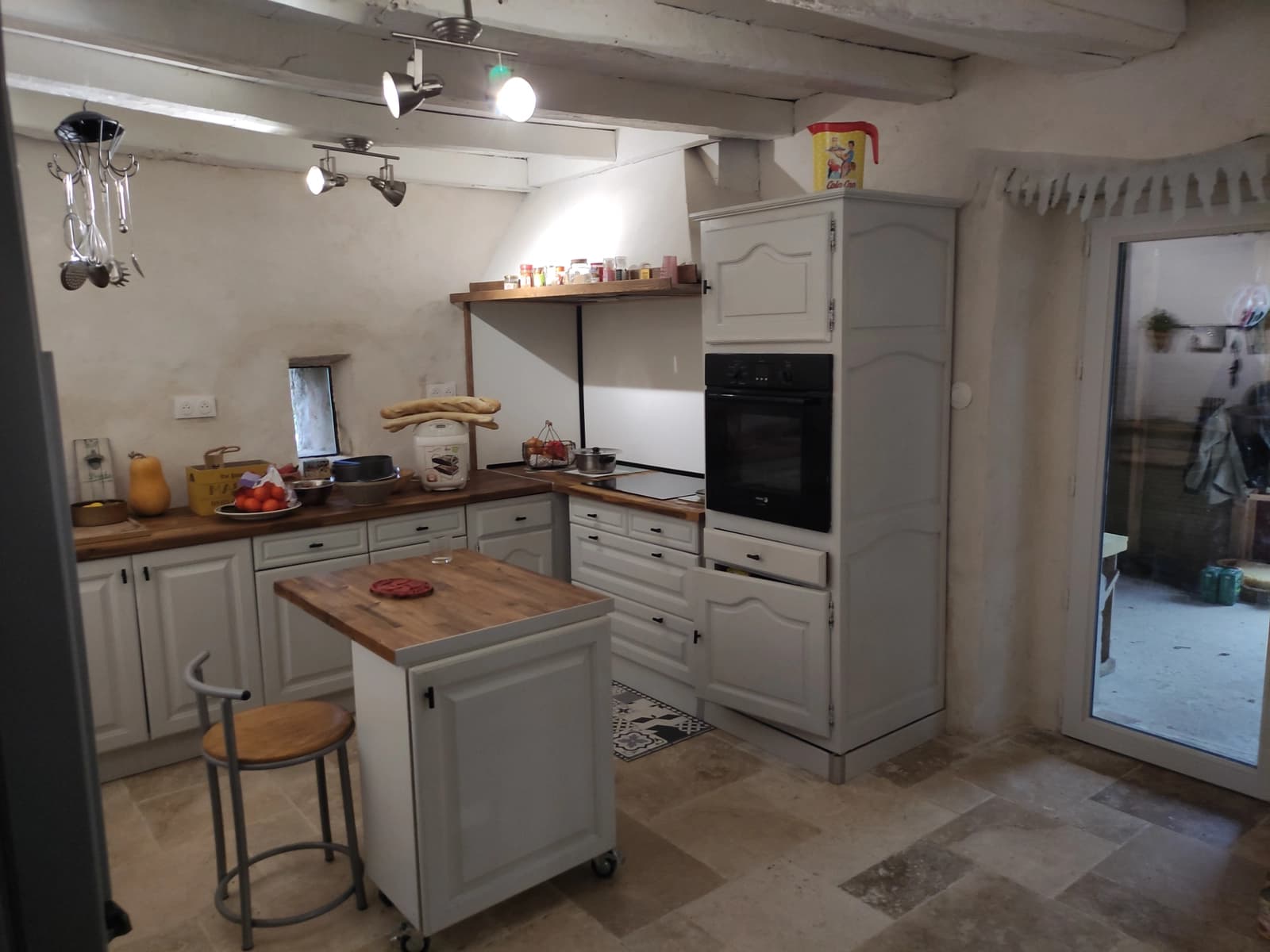 Kitchen in House Pays-Basque interior - 1