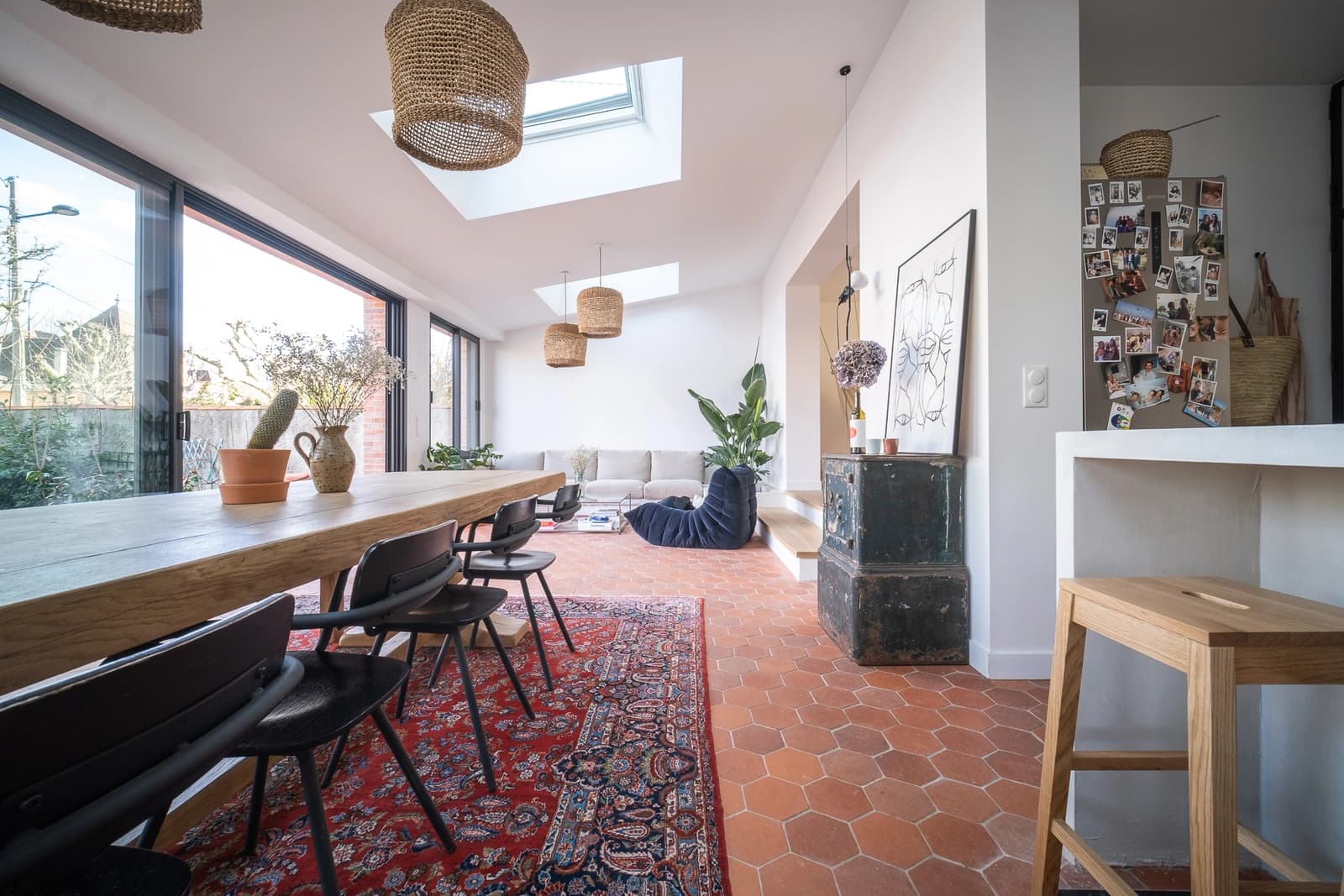 Salle de réunion dans Maison d'architecte bohème entièrement refaite à neuf - 1