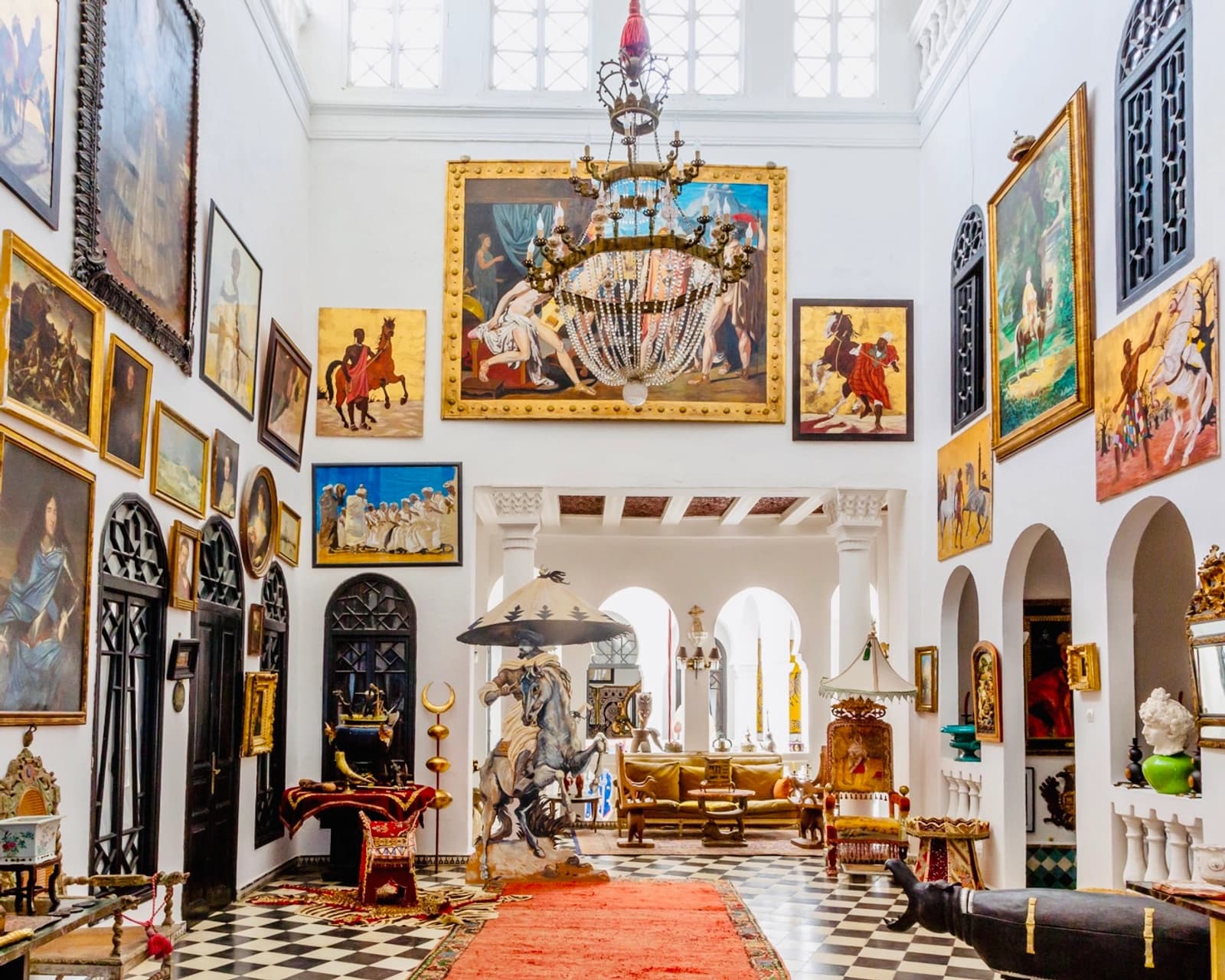 Salle de réunion dans House in the Kasbah: une immersion orientale unique - 1