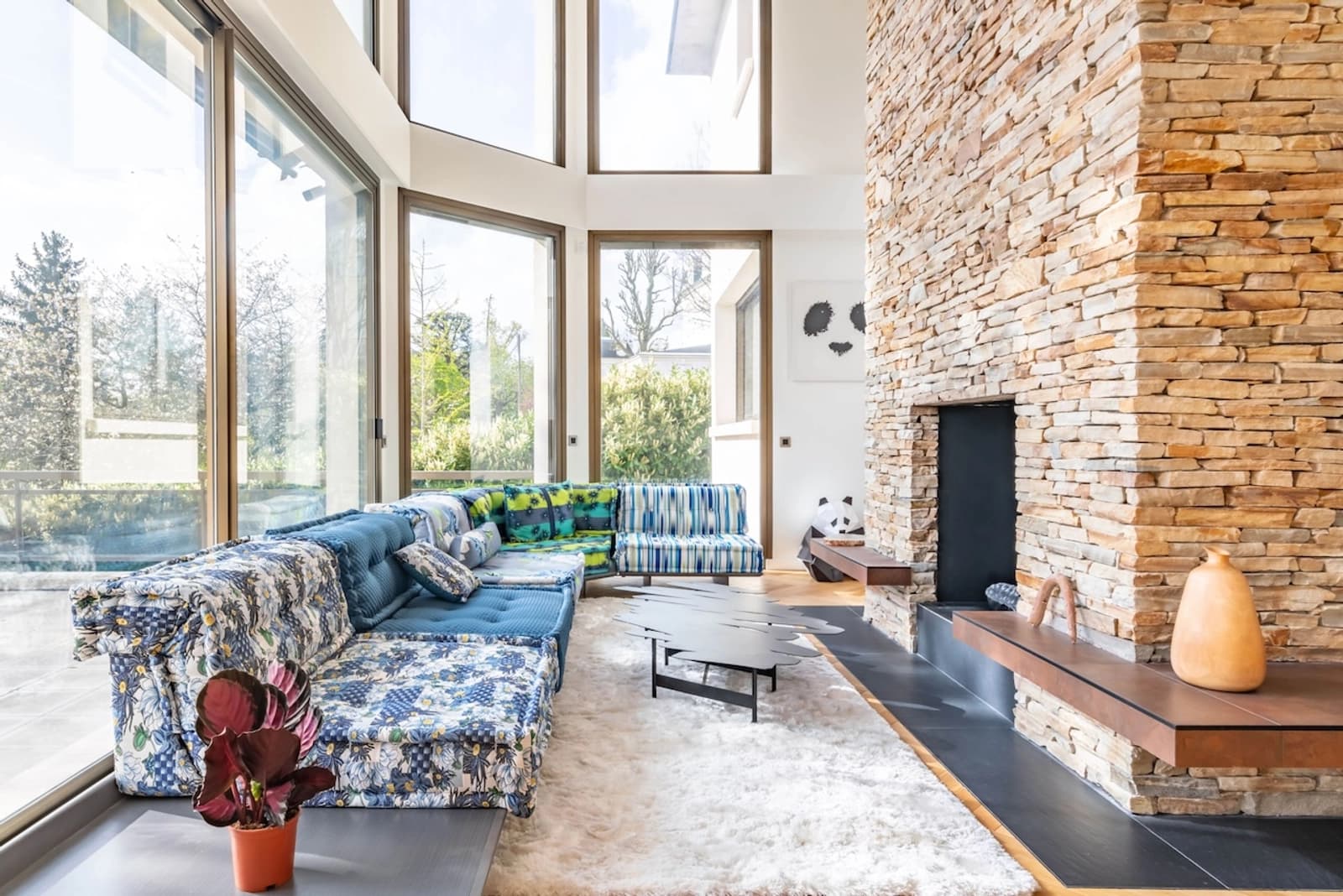 Maison d’architecte avec piscine