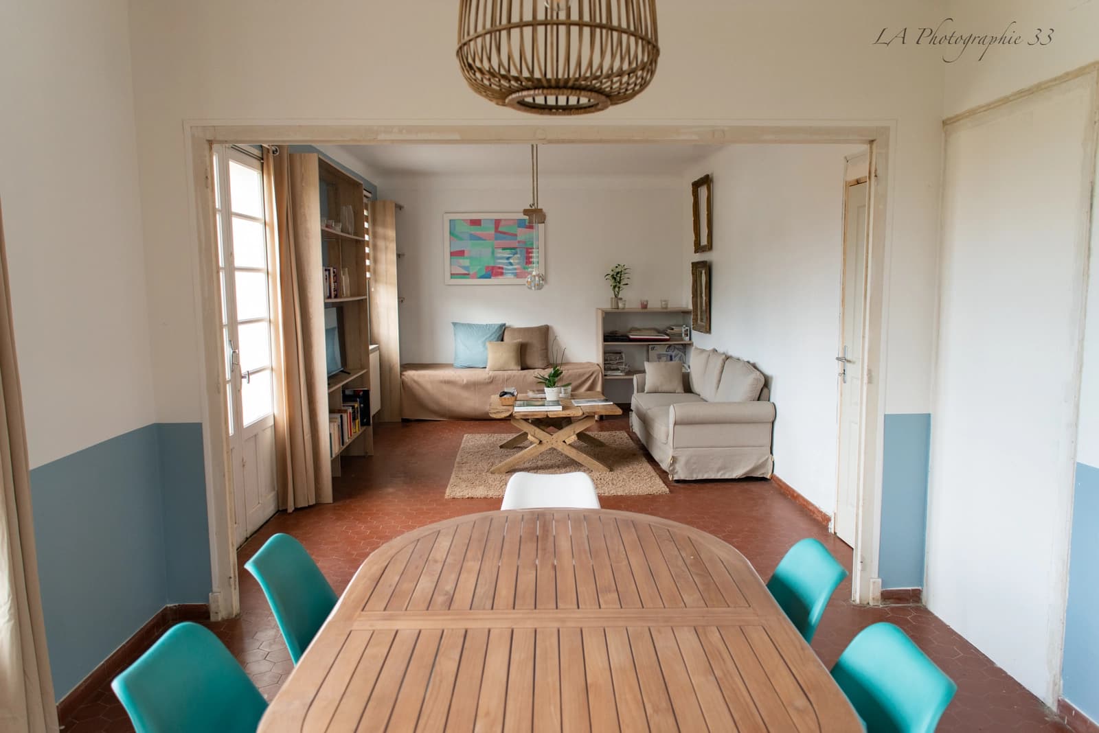 Salle de réunion dans Beau séjour de 45m² dans une maison basque typique - 0