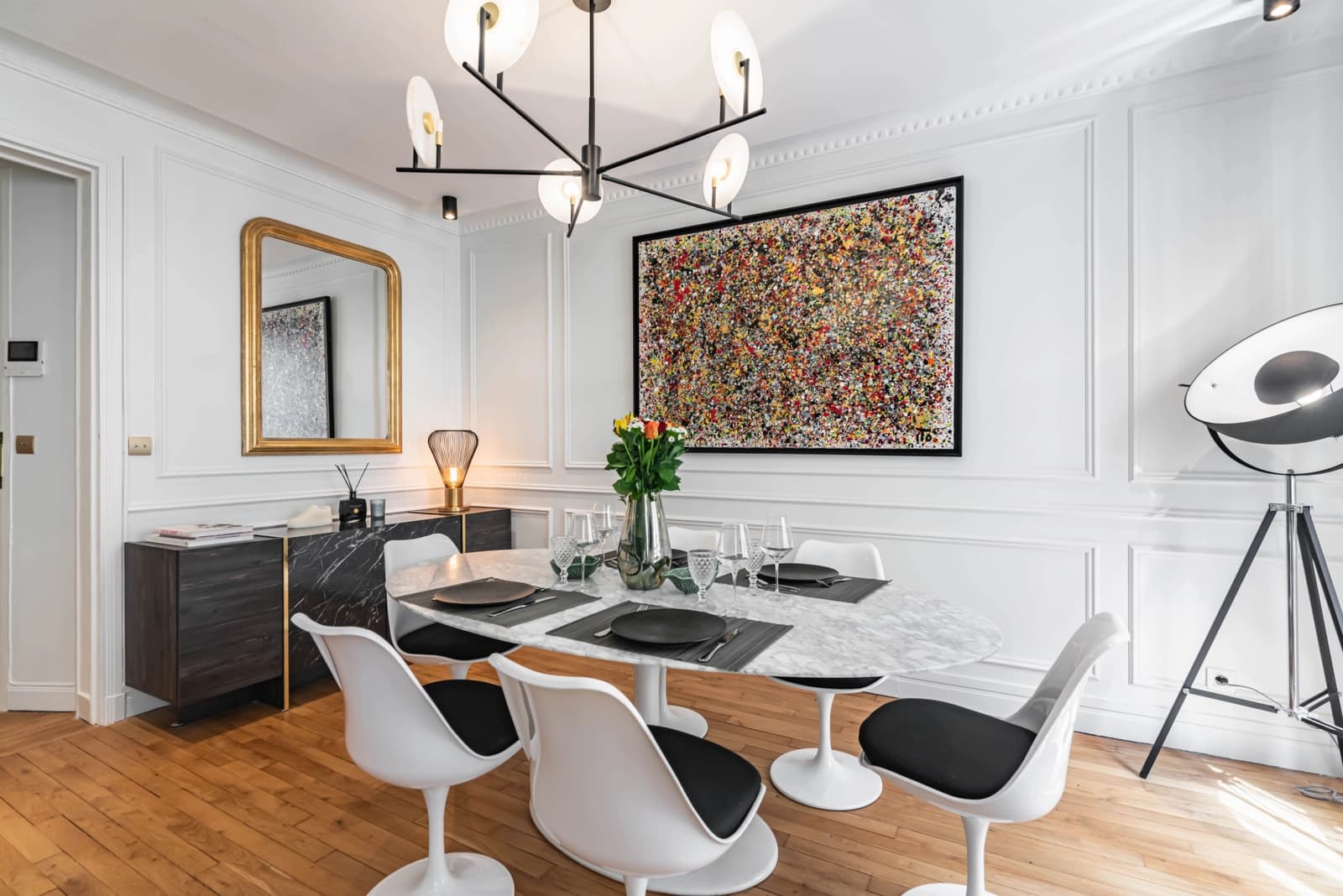Salle de réunion dans Trocadéro: appartement cosy au chic parisien - 1