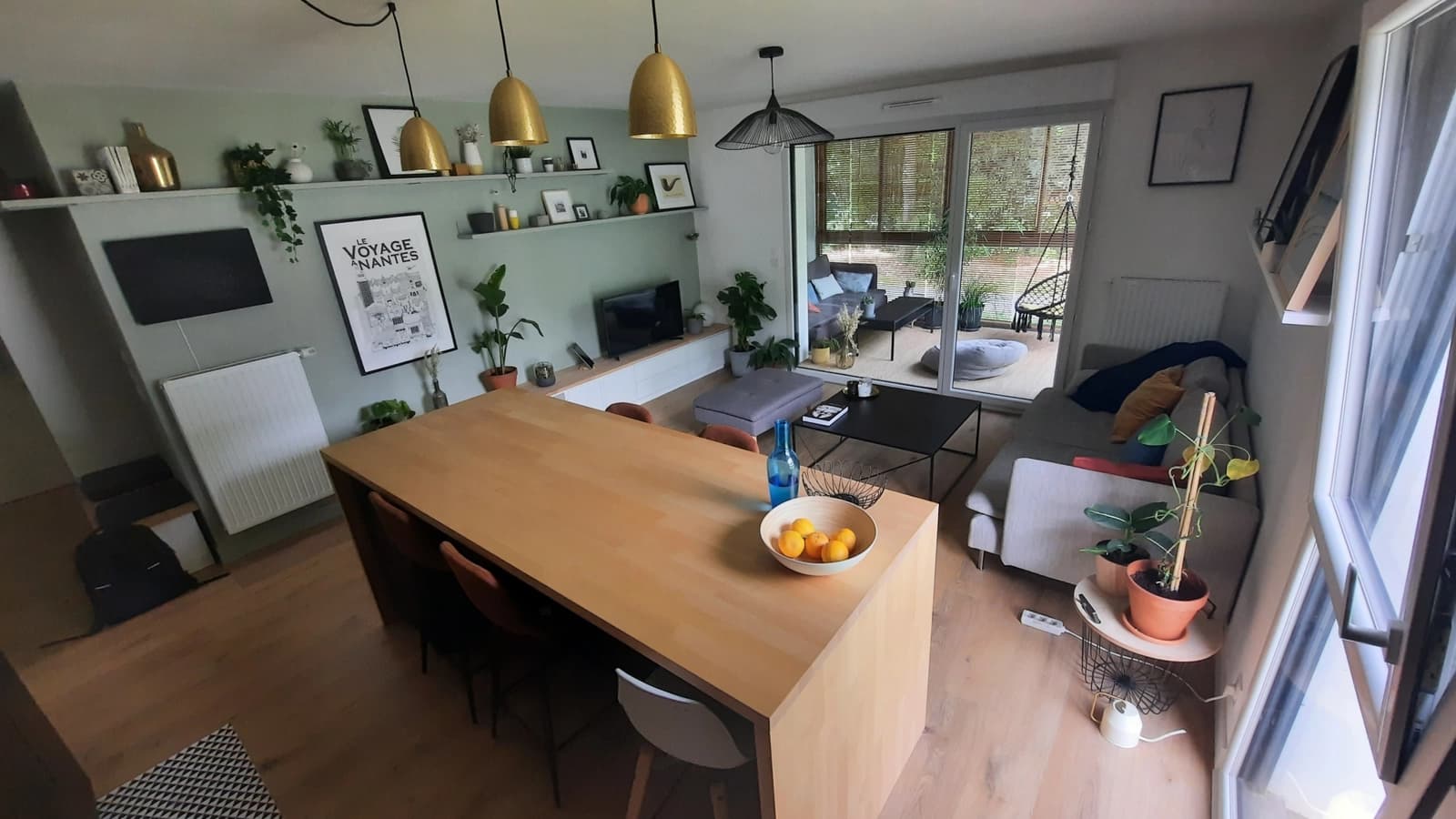 Salle de réunion dans Appartement au bord de l'Erdre, quiétude absolue ! - 1