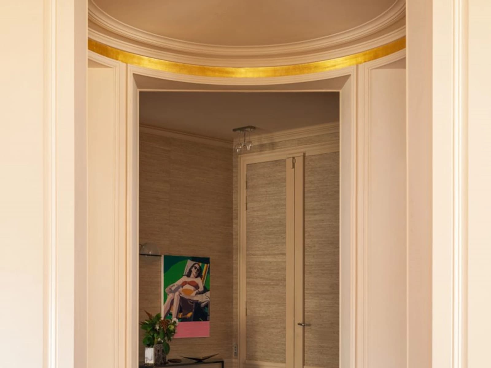 Salon dans Appartement d'exception, luxe et design contemporain - 1