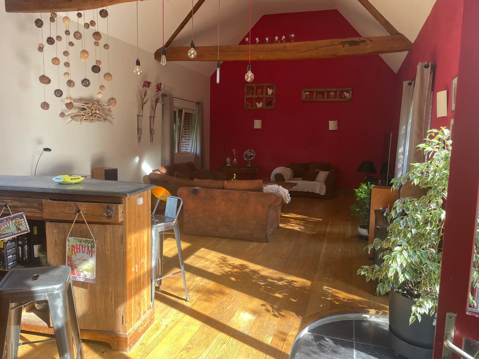 Salle de réunion dans Près de Lille: ferme rénovée avec piscine de charme - 1
