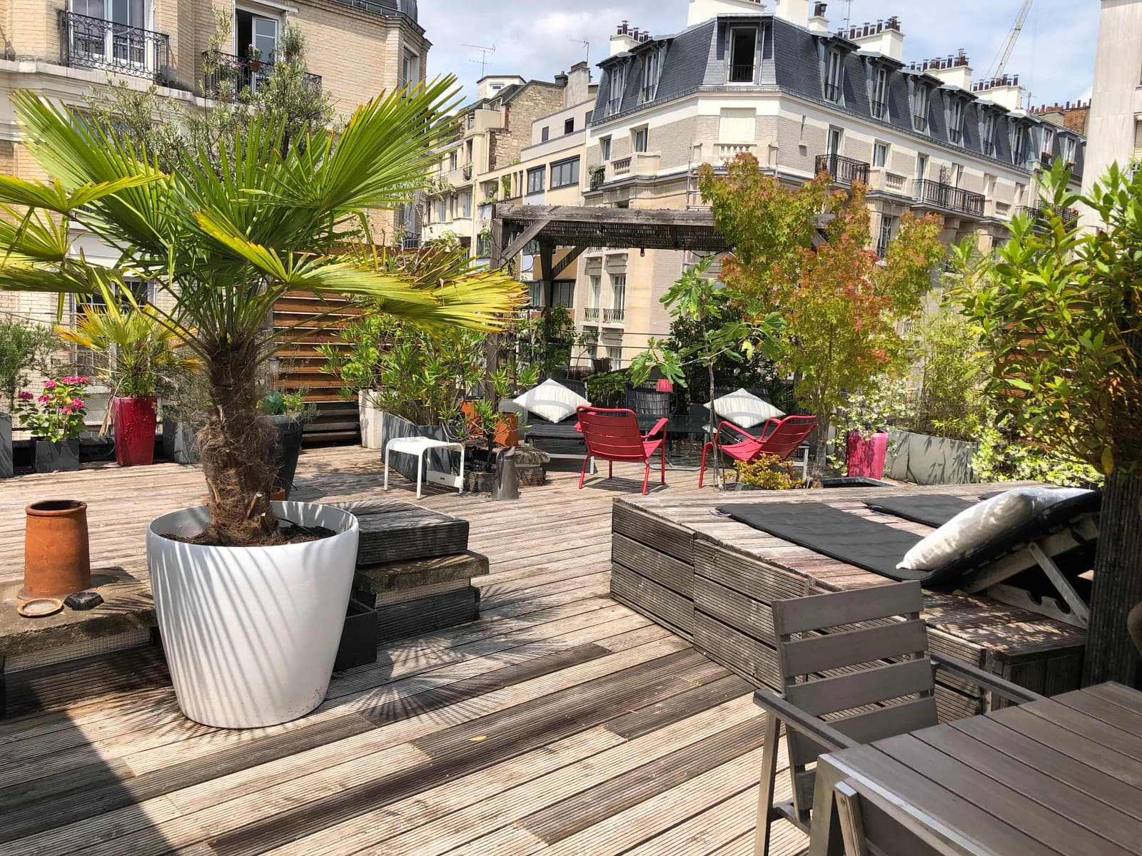 Salle de réunion dans Jourdain: lieu avec toit-terrasse et coin grillades - 0
