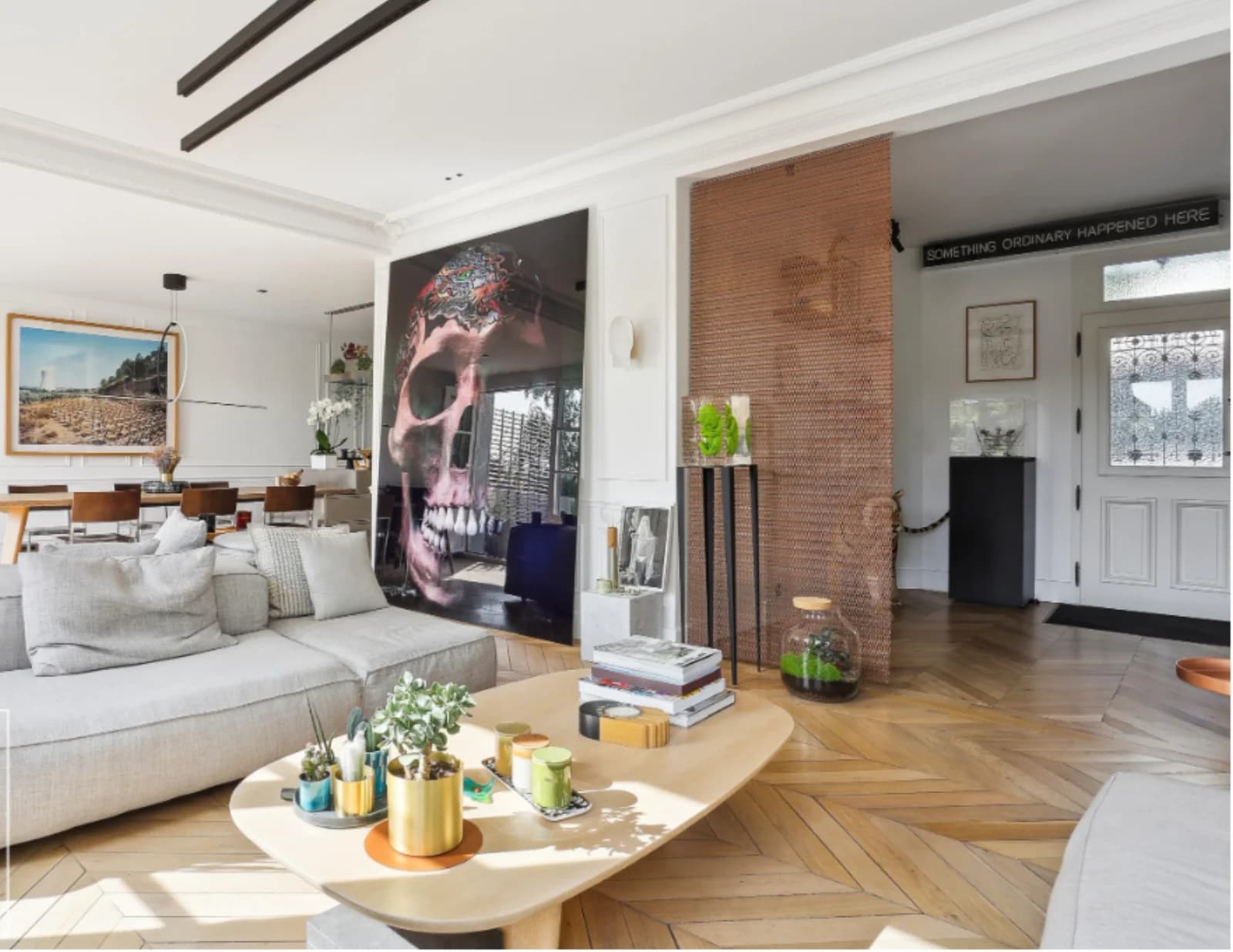 Espace Maison de maître à la décoration contemporaine au vert et au calme aux portes de Paris  - 1