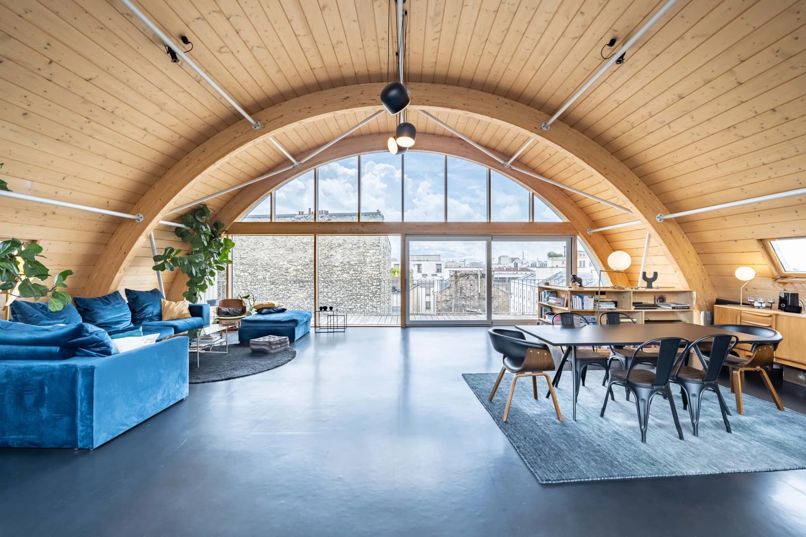 Meeting room in Unique rooftop with terrace and view - 1