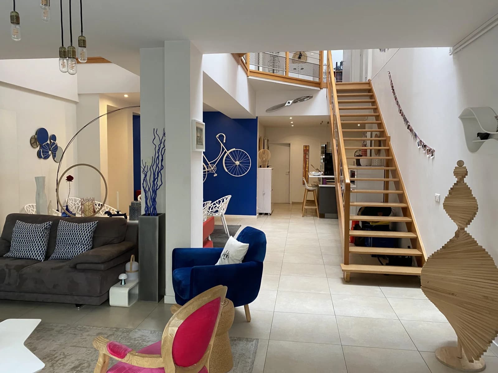 Bedroom in Loft house 15 min from St Lazare - 1