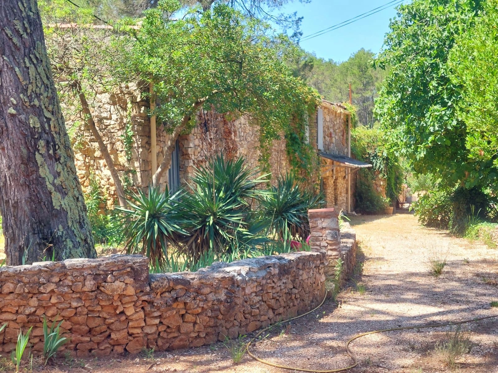 Espace Bergerie en forêt avec piscine - 1