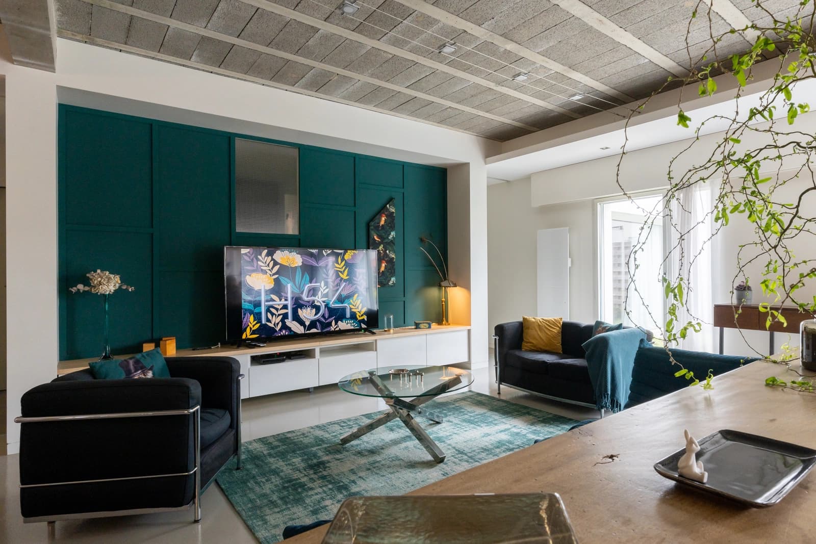 Living room in H54 loft spirit on the outskirts of Bordeaux - 1