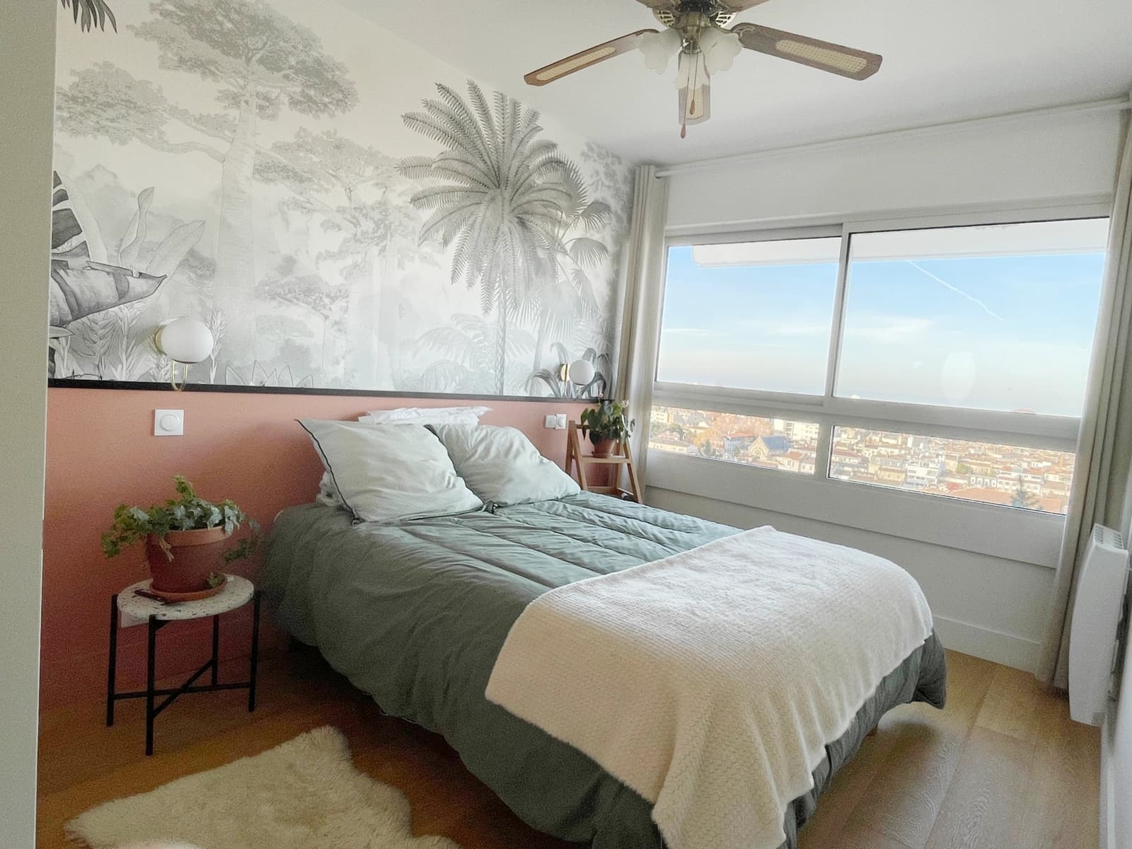Chambre dans Appartement pop et coloré avec une jolie vue - 1