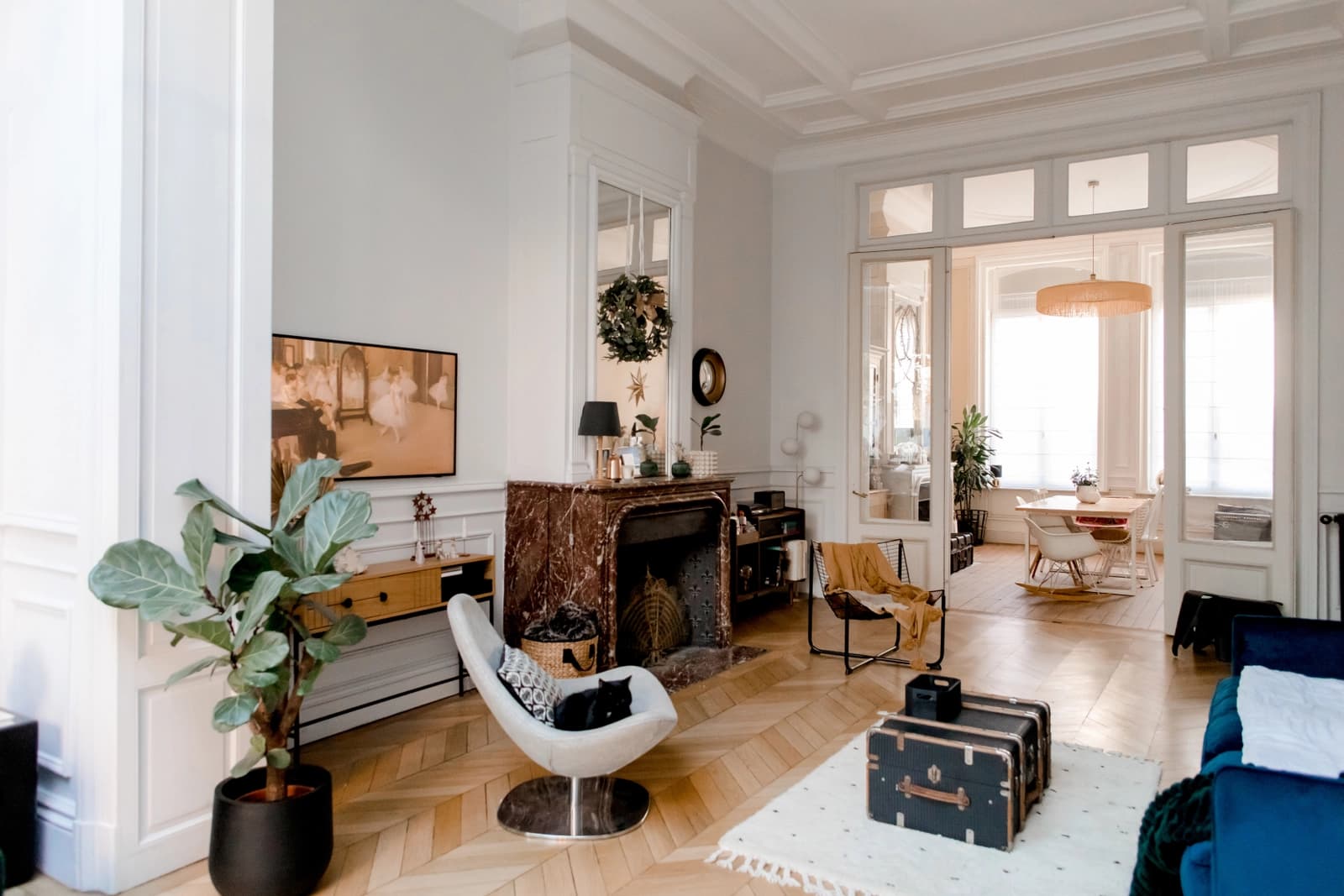 Space middle-class Roubaix house from 1893 - 2