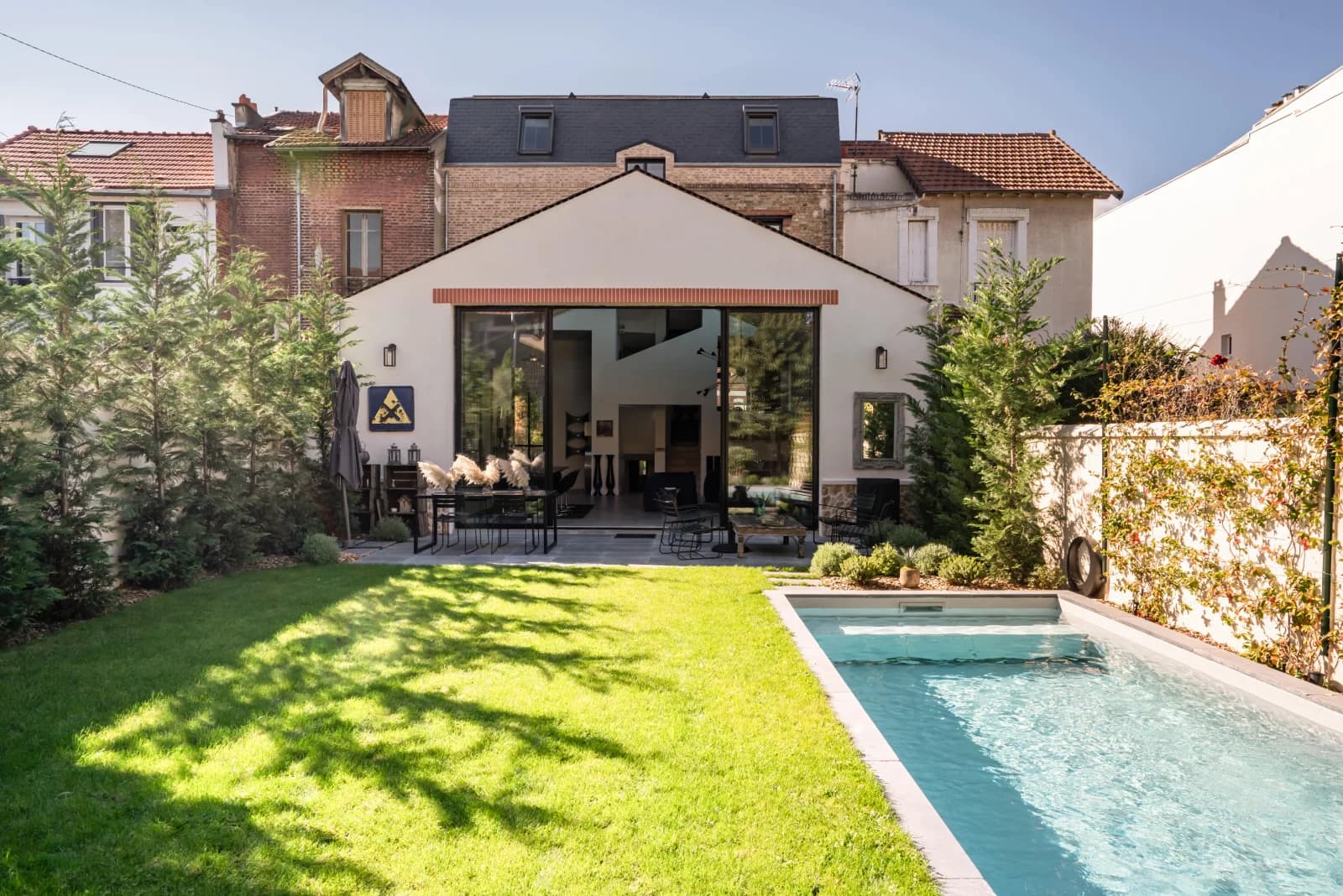 Espace Maison d'architecte de caractère avec piscine - 4