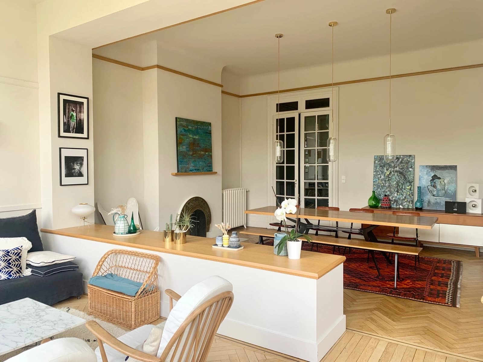 Salon dans Bordeaux centre: hôtel particulier au charme discret - 1