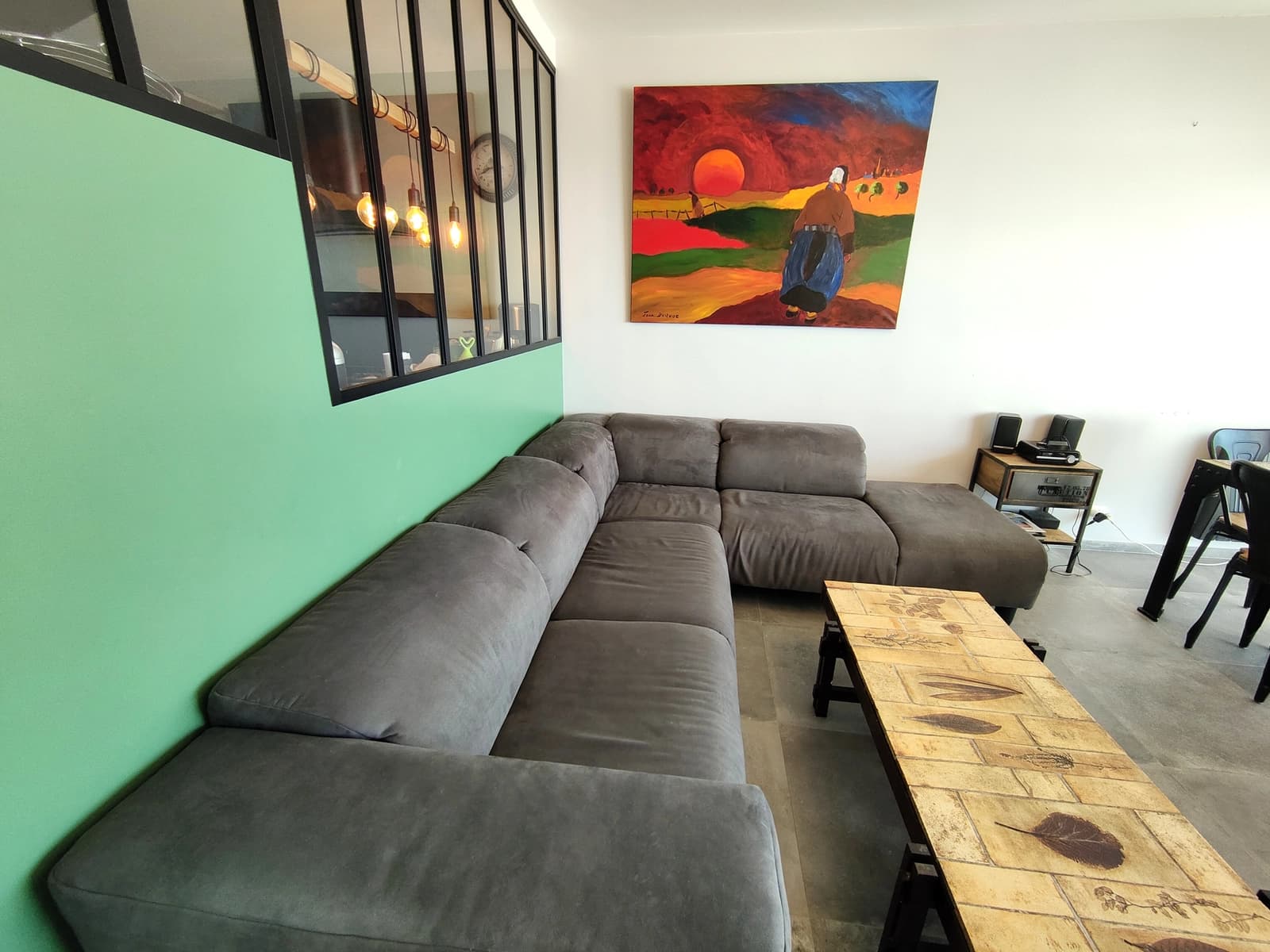 Salon dans La Baule: appartement clair avec vue sur l'océan - 1