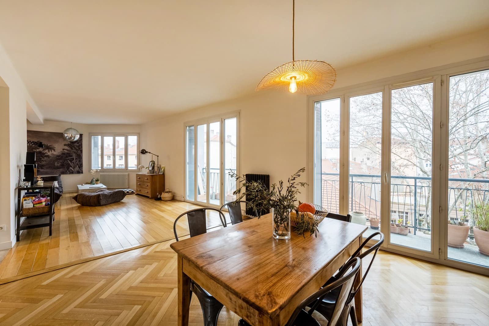 Appartement zen, un havre de paix lumineux et apaisant