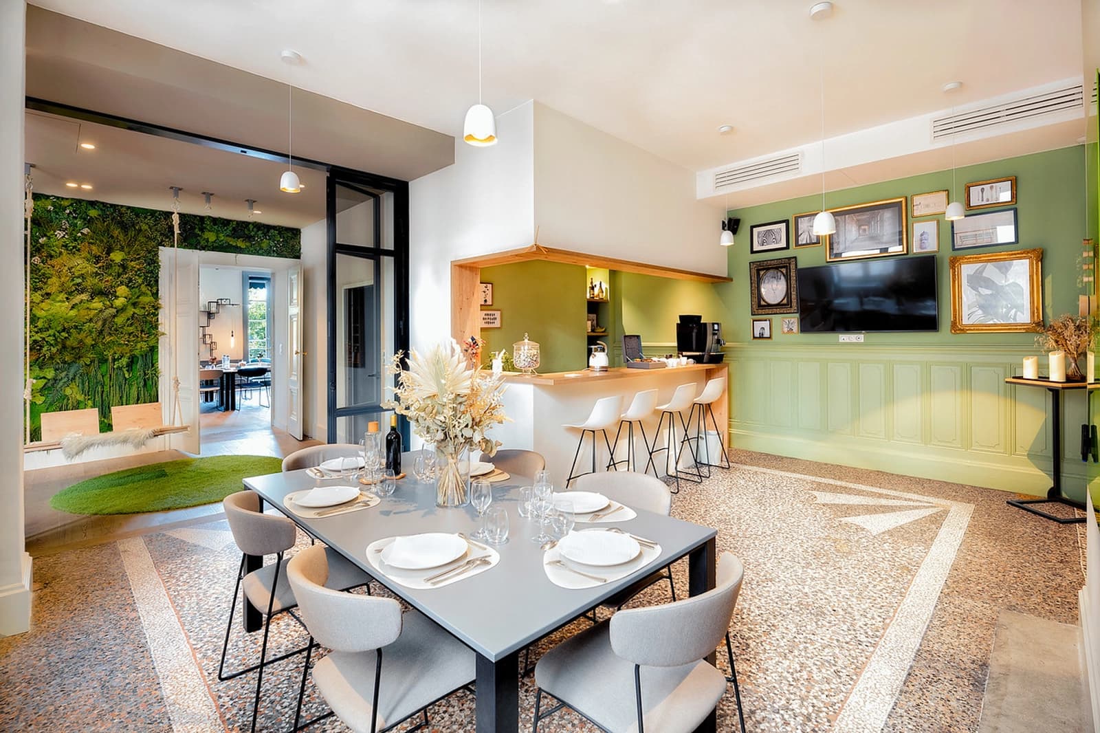 Meeting room in Designer house in the heart of Lyon - 1