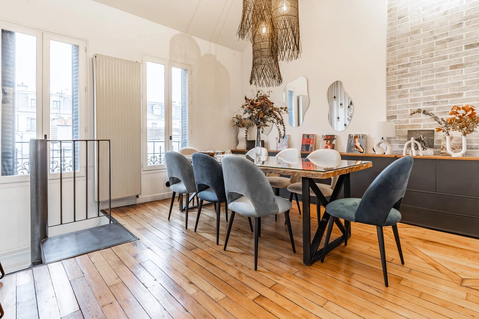 Salle de réunion dans Puteaux historique: duplex de charme au centre ancien - 1