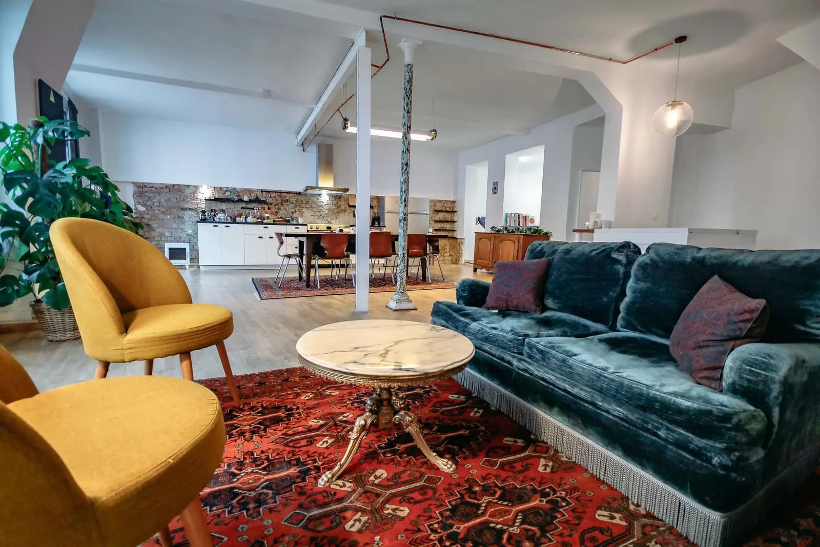 Salon dans Grand atelier confidentiel: la campagne en plein Paris - 1